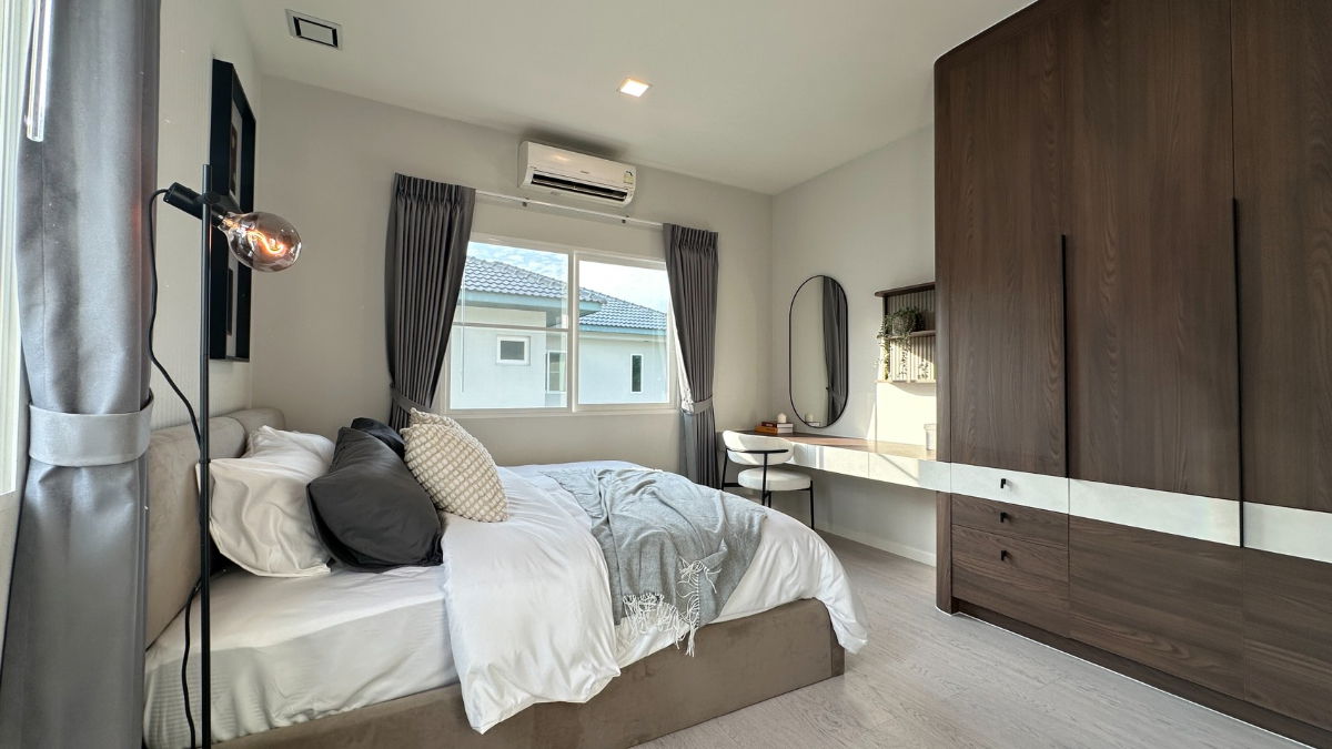 รูป บ้านเดี่ยวให้เช่า เพิ่งตกแต่งเสร็จ โครงการ มัณฑนา บางนา-วงแหวน - รูปที่ 30/36