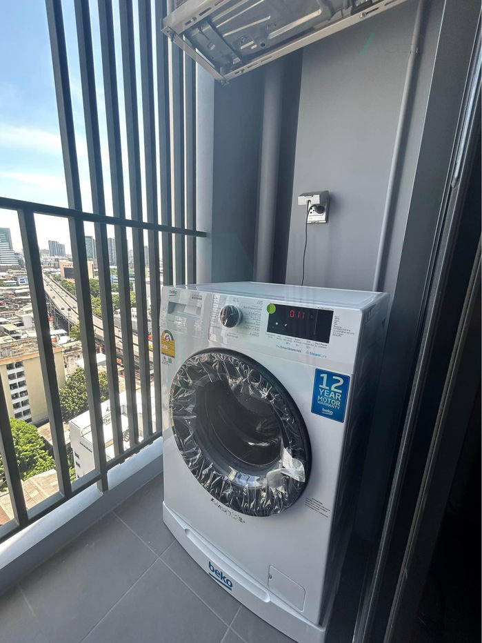 รูป 🚩 ให้เช่าคอนโด โมดิซ ไรห์ม รามคำแหง อาคาร 1 ชั้น 15 1 ห้องนอน ขนาด 26.00 ตรม ใกล้ MRT RAMKHAMHAENG - รูปที่ 8/8