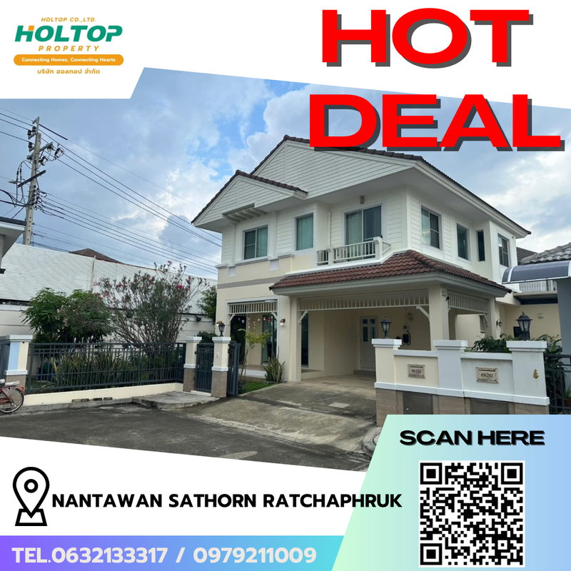 Houses for rent : #R8445 🎉 241268 House for Rent: Nantawan Sathorn Ratchaphruk