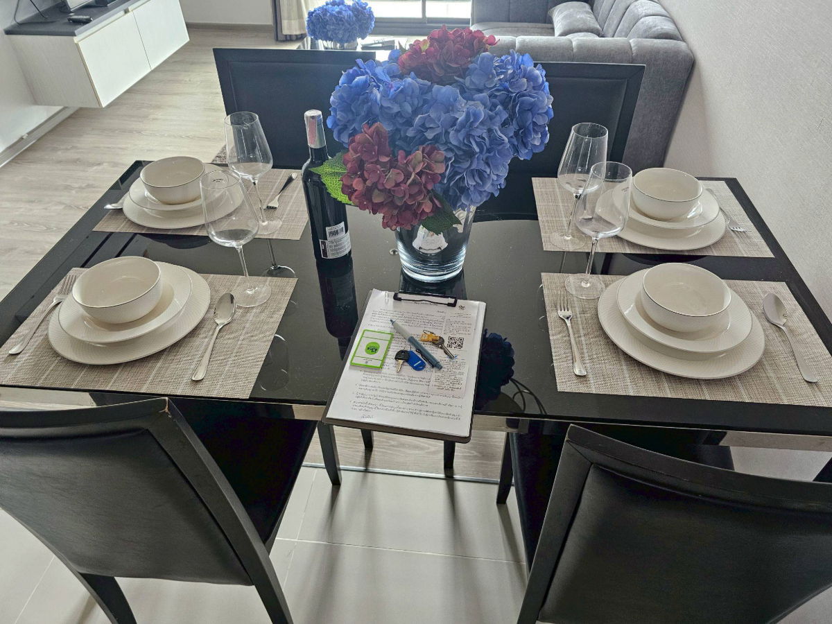 รูป S1779 ขายคอนโด เดอะเบส ไฮท์ ติดเซ็นทรัลขอนแก่น  (The base height khonkaen ) ฝั่งมิตรภาพ #ห้องมุม แบบ 2 ห้องนอน 2 ห้องน้ำ  - รูปที่ 9/35