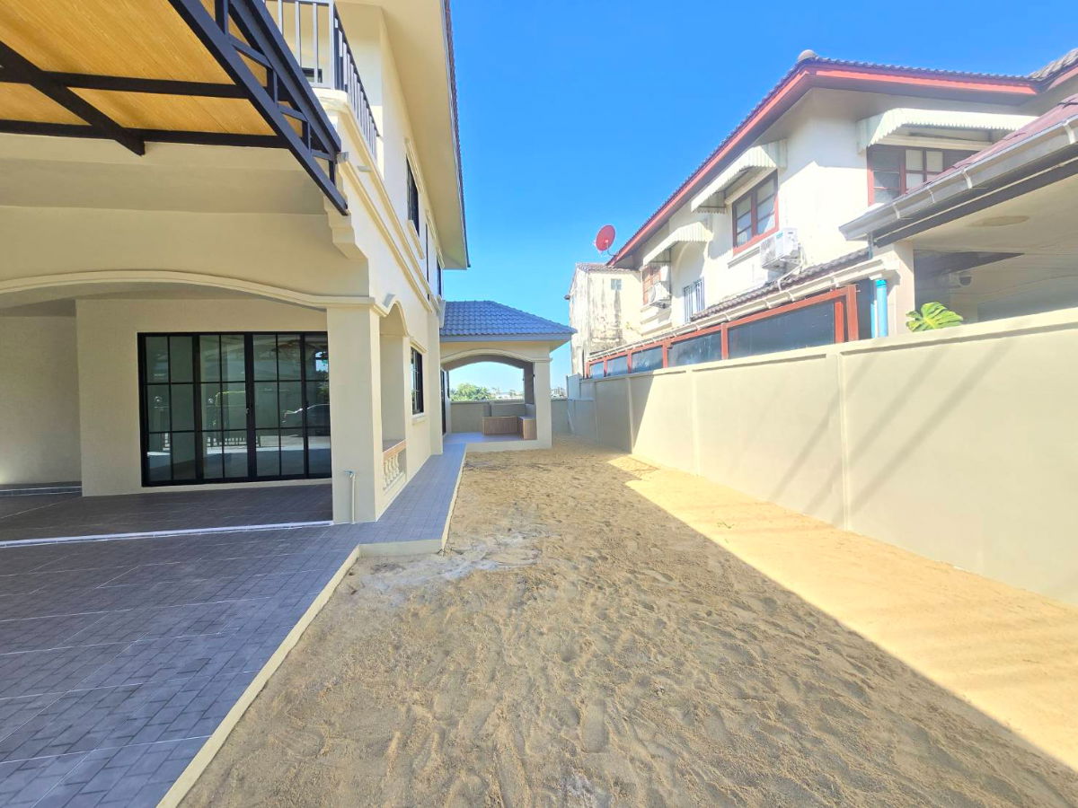 รูป ้บ้านเดี่ยวนิมิตใหม่40 โฮม5 หมู่บ้านเคซี.การ์เด้นโฮม บ้านรีโนเวทใหม่ทั้งหลัง แถมฟรีเฟอร์นิเจอร์ พื้นที่กว้างมากทำเลดี - รูปที่ 9/44