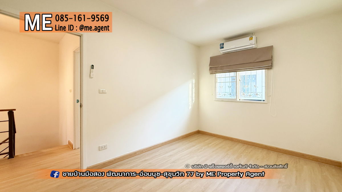 รูป ขาย ทาวน์เฮ้าส์ ทำเลสุดฮอต  รีโนเวทใหม่ทั้งหลัง พฤกษาวิลล์ 57 พัฒนาการ 32 ใกล้เอกมัย ทองหล่อ สุขุมวิท โทร 064-954-9619 (TB62-22) - รูปที่ 13/20