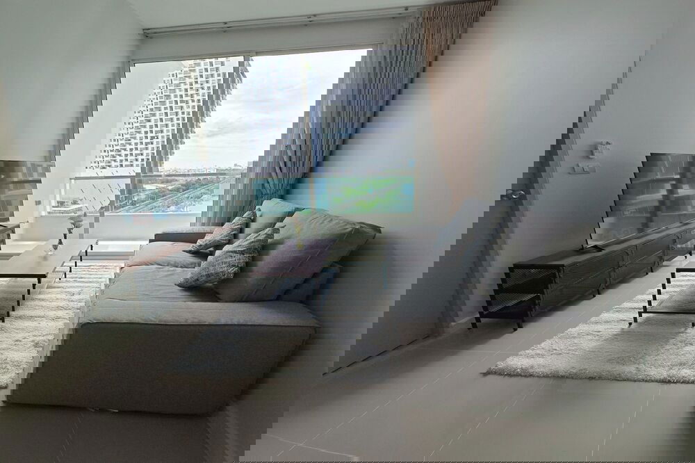 รูป สำหรับเช่า !! วิวสระ / วิวเมือง, ห้องเพิ่งรีโนเวทใหม่หมด, ทำเลดี!! 🔥 Code C20240302291...Ideo Mix Phaholyothin, 2 นอน, 2 น้ำ, แต่งครบ, พร้อมเข้าอยู่ - รูปที่ 4/9