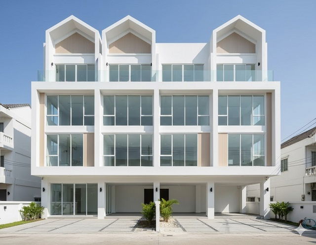 รูป ถ.เพชรเกษม ตลาดนัดเปโตร 1.4กม.รพ.สามพราน 5.1กม.ติดถนนใหญ่ ให้เช่าตึกแถว 5ชั้น 2คูหา 43ตร.วา. 700ตร.ม. นครปฐม - รูปที่ 5/8