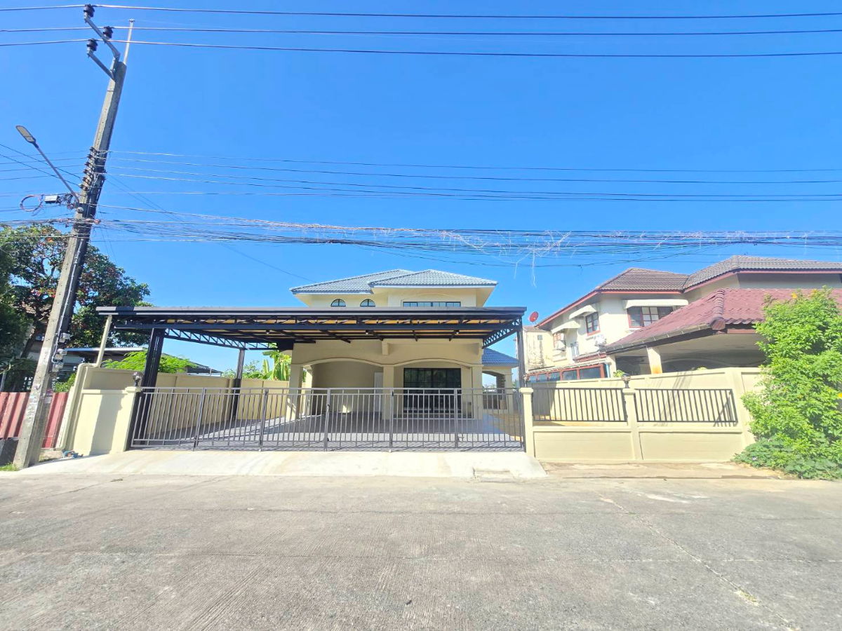 รูป ้บ้านเดี่ยวนิมิตใหม่40 โฮม5 หมู่บ้านเคซี.การ์เด้นโฮม บ้านรีโนเวทใหม่ทั้งหลัง แถมฟรีเฟอร์นิเจอร์ พื้นที่กว้างมากทำเลดี - รูปที่ 3/44