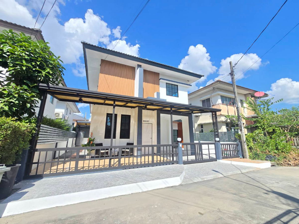 รูป บ้านแฝด รีโนเวทใหม่ สวย พร้อมอยู่ หมู่บ้านพร้อมพัฒน์ กรีนโนวา ซ.14 ถ.ปัญญาเนเชอรัลปาร์ค แขวงสามวาตะวันตก เขตคลองสามวา มีเฟอร์นิเจอร์ พร้อมอยู่ - รูปที่ 21/36