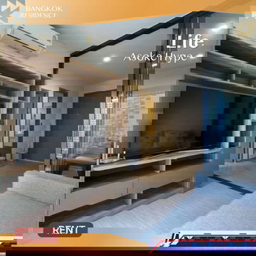  Life Asoke Hype ✨ Beautiful renovated unit, move-in ready 💚 Near MRT Phra Ram 9 