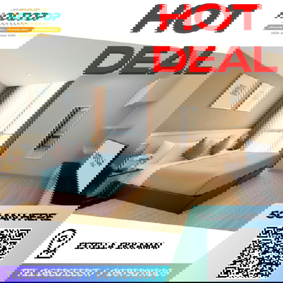 รูป #R8436 🎉 241268 ให้เช่าคอนโด Estella Ekkamai - รูปที่ 1/7