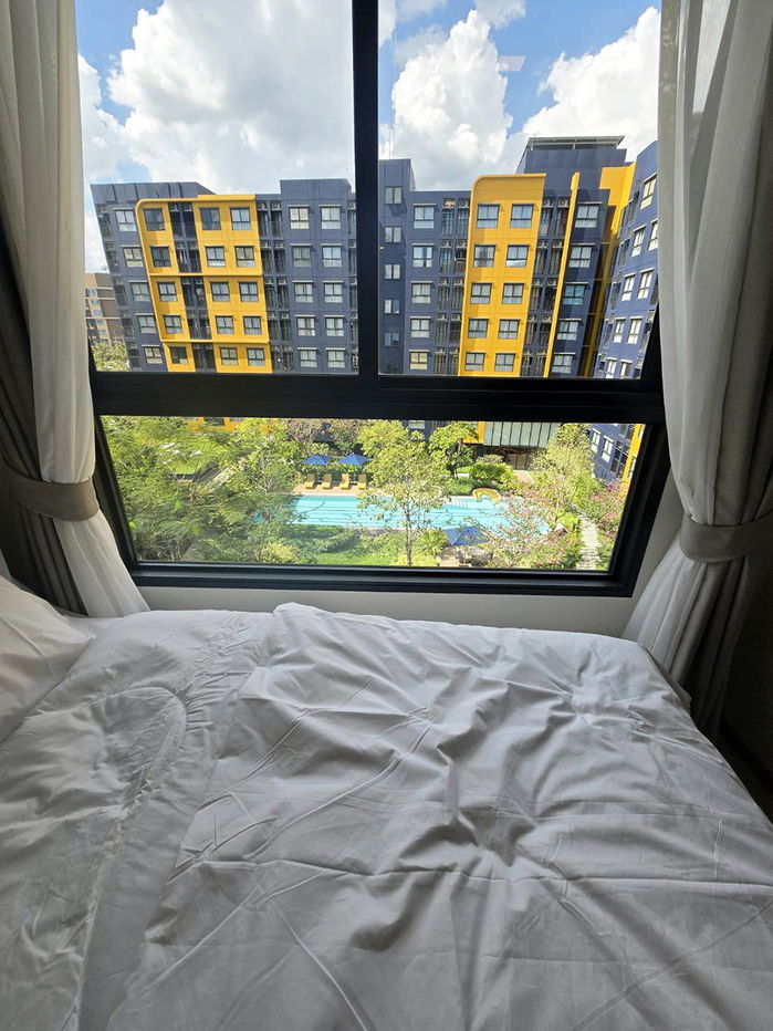 รูป ปล่อยเช่า Dcondo Shine Rangsit ฟังก์ชั่นครบ ตรงข้าม ม.ธรรมศาสตร์ ชั้น 5 ขนาด 26ตร.ม. วิวสระว่ายน้ำเต็มตา สวยสงบ - รูปที่ 3/23