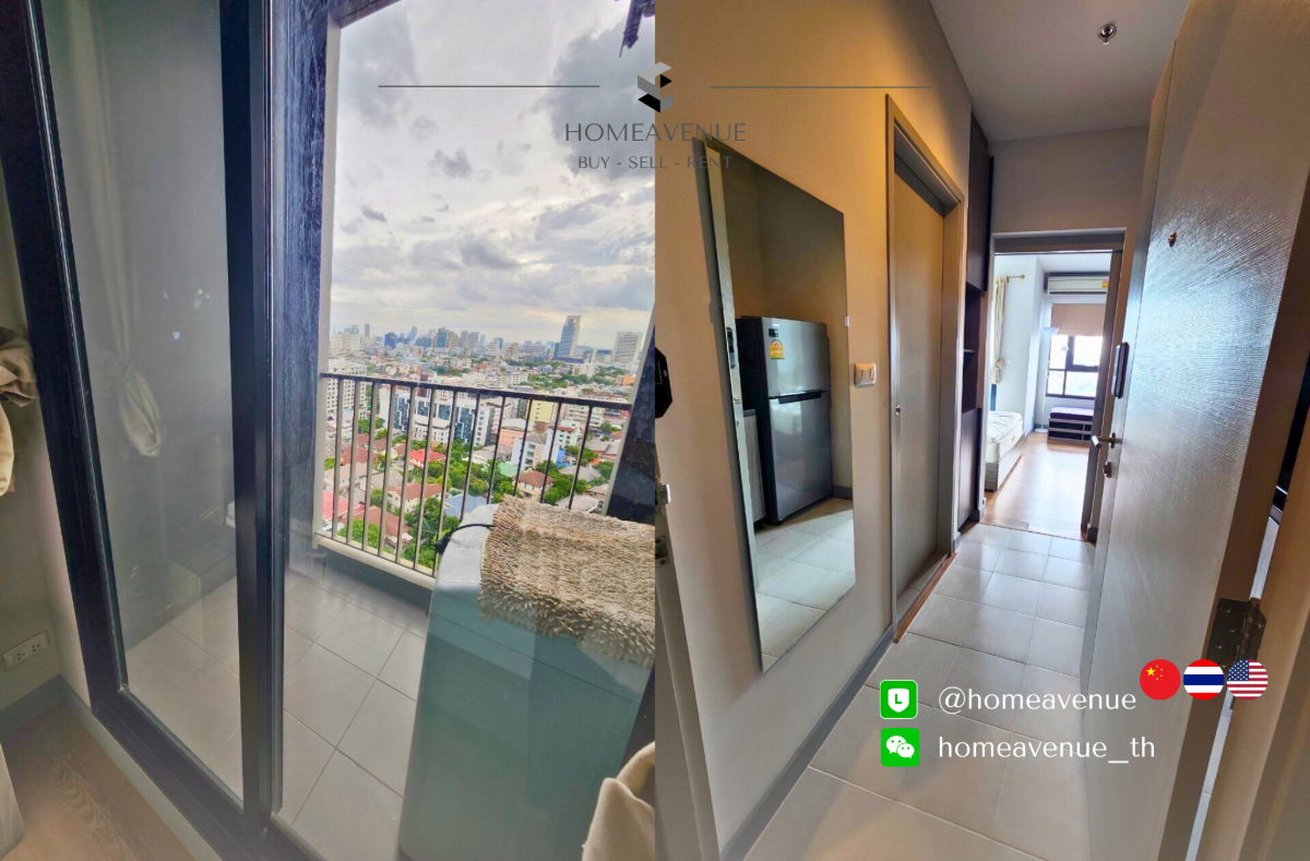 รูป 💡หาห้องเช่า ต้องที่HomeAvenue | Chapter One Midtown Lat Phrao 24 ✨ Studio ‼️🚇 ใกล้MRT ลาดพร้าว💥 พร้อมเข้าอยู่ 📲 Line: @homeavenue ⭐HA-83 (IMG-90) - รูปที่ 6/7