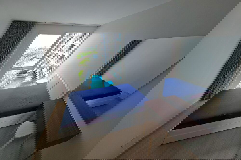 รูป สำหรับเช่า !! วิวสระ / วิวเมือง, ห้องเพิ่งรีโนเวทใหม่หมด, ทำเลดี!! 🔥 Code C20240302291...Ideo Mix Phaholyothin, 2 นอน, 2 น้ำ, แต่งครบ, พร้อมเข้าอยู่ - รูปที่ 7/9