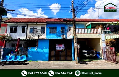 ทาวน์โฮม สภาการพยาบาลแห่งประเทศไทย : ทาวน์เฮ้าส์ บ้านพิมานนิเวศน์ สามัคคี 25 โครงสร้างแข็งแรง ราคาถูก