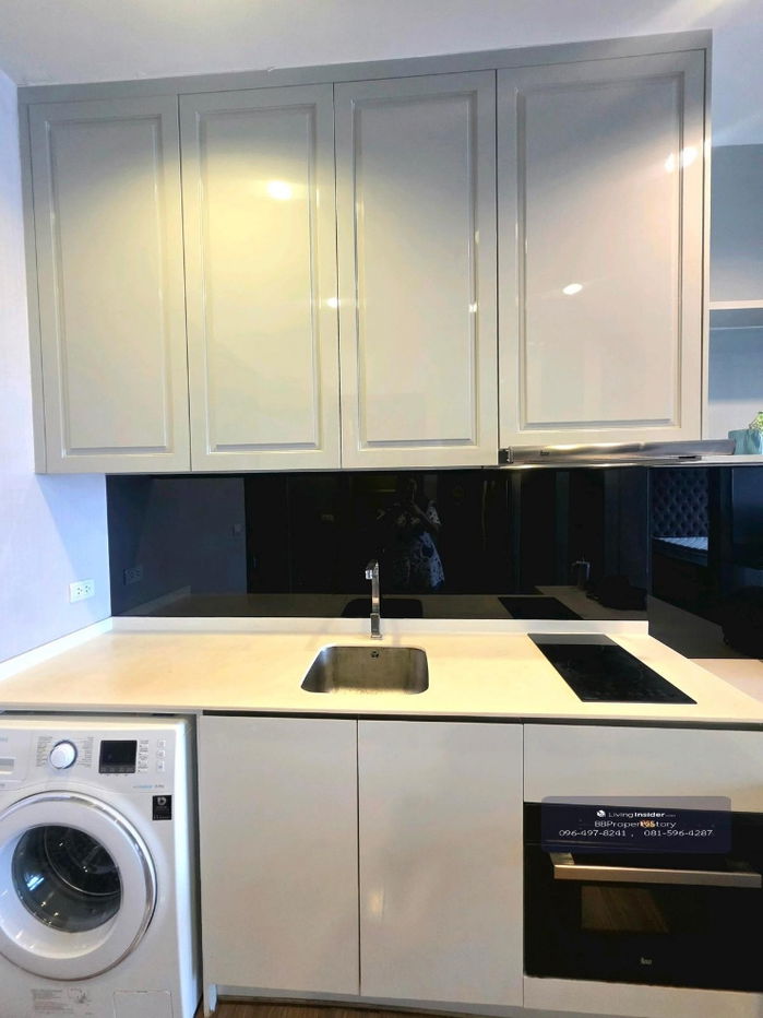 รูป ให้เช่า | Chewathai Residence Bang Pho
ห้องมุม วิวแม่น้ำ ชั้น 12A | 1Bed 48 ตร.ม. | มีอ่างอาบน้ำ | ใกล้ MRT บางโพ - รูปที่ 8/12