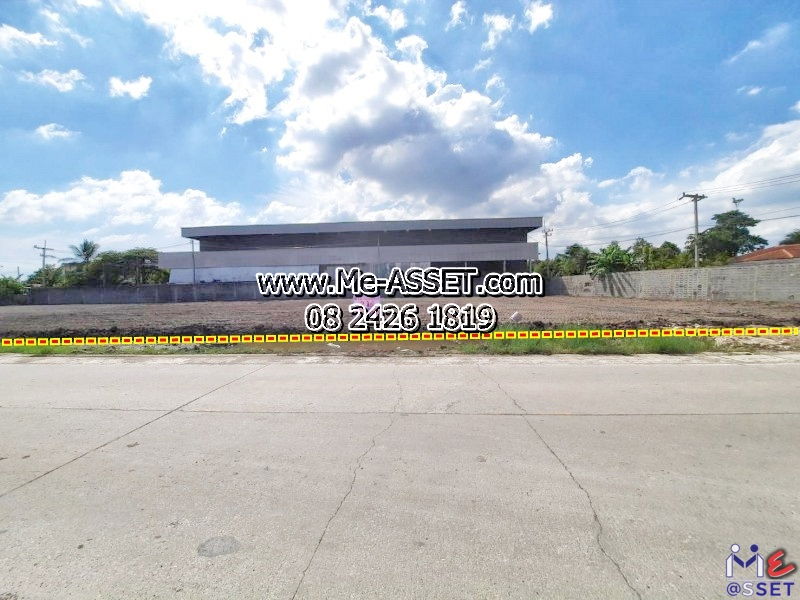 picture Sale: Filled Land 2-Rai, Ready to Build. Phra Samut Chedi-Suk Sawat area (Wat Laem Pha Pha). Near Thasanee 2 Uni. Prime road access. - 3/13