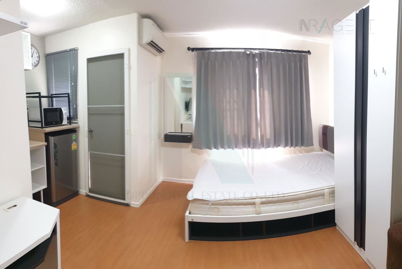 รูป ให้เช่าคอนโด ลุมพินี คอนโดทาวน์ ร่มเกล้า - สุวรรณภูมิ อาคาร B3 ชั้น 7 1 ห้องนอน ขนาด 22.00 ตรม ใกล้ ใกล้  Airport Link ลาดกระบัง - รูปที่ 4/8