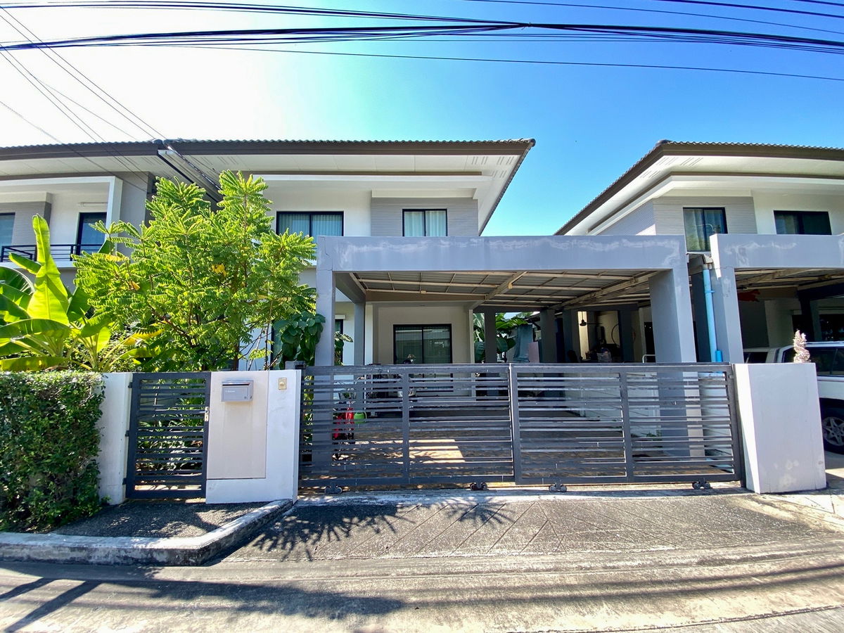 รูป ขายบ้านเดี่ยว 2 ชั้น อารียา โคโม่ วงแหวน–รามอินทรา เฟส 1 บ้านสภาพดี ทำเลสงบ บรรยากาศน่าอยู่ เพื่อนบ้านคุณภาพ - รูปที่ 1/23