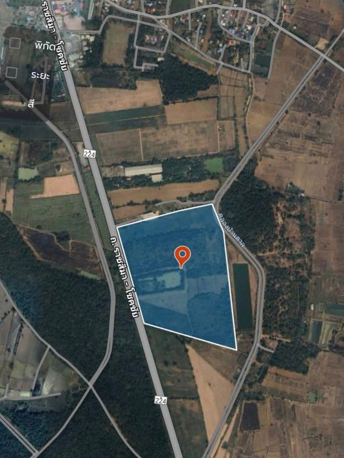 รูป ขายที่ดินตำบลท่าเยี่ยมอำเภอโชคชัยจังหวัดนครราชสีมาพื้นที่ 102 ไร่3งาน  - รูปที่ 1/4