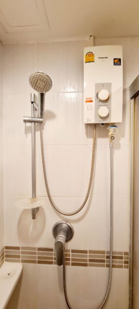 รูป ให้เช่าห้องมุมแต่งพร้อม เฟอร์ครบ ห้องใหญ่ วิวดี ราคาถูก ใกล้ ARL และ MRT สถานีหัวหมาก - รูปที่ 12/13