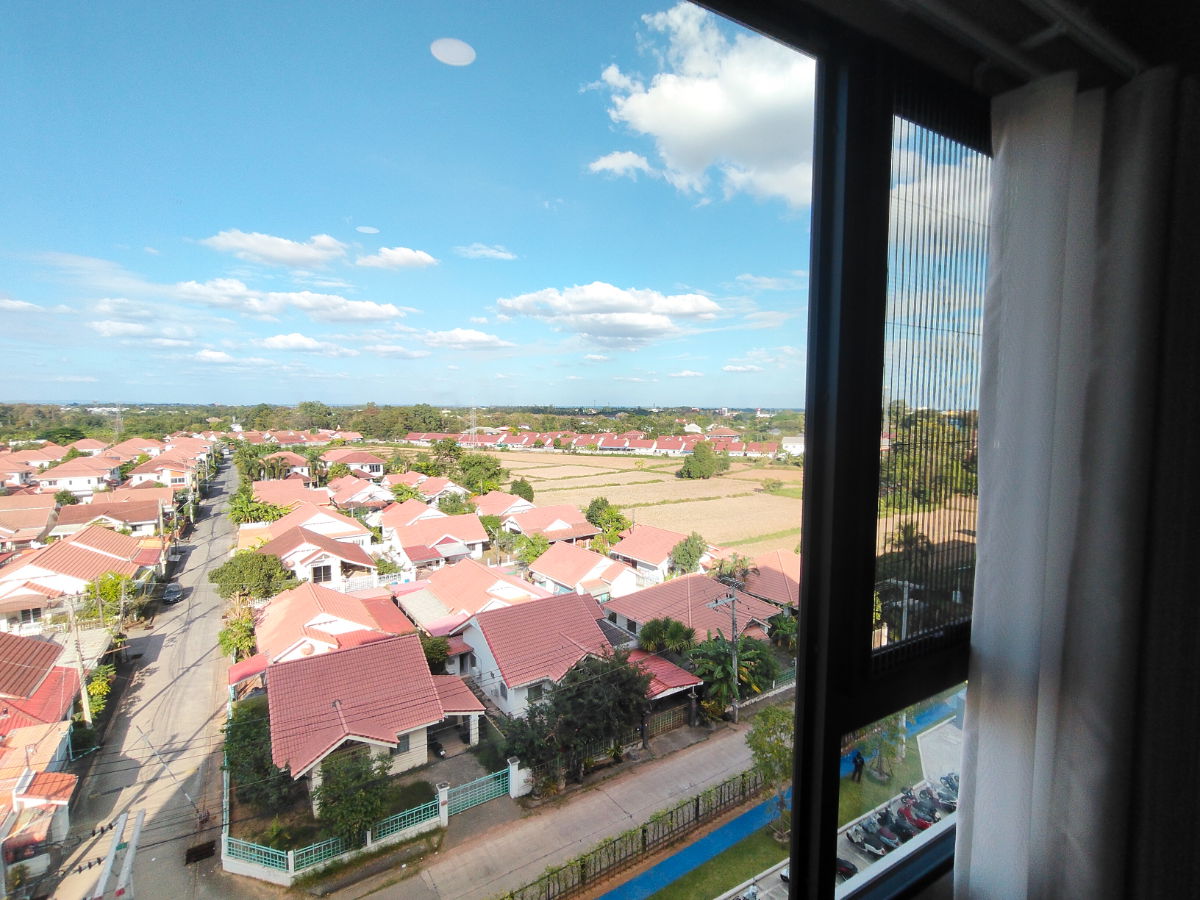 รูป K1774 ให้เช่า Chatpetch park condo โนนม่วง #ใกล้มหาวิทยาลัยขอนแก่น  📍ห้องขนาด 30 ตารางเมตร ตึก D ชั้น 7 (Chatpetch park condo ) ที่จอดรถ100% - รูปที่ 9/15