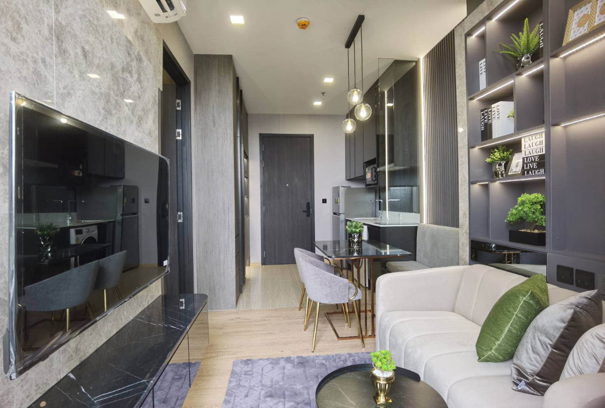 รูป ให้เช่า โนเบิล อราวน์ อารีย์ Noble Around Ari Condo For rent ห้องสวย แต่งใหม่ 35ตรม. วิวสวน ( ใกล้ BTS อารีย์ 90 ม.) - รูปที่ 7/11