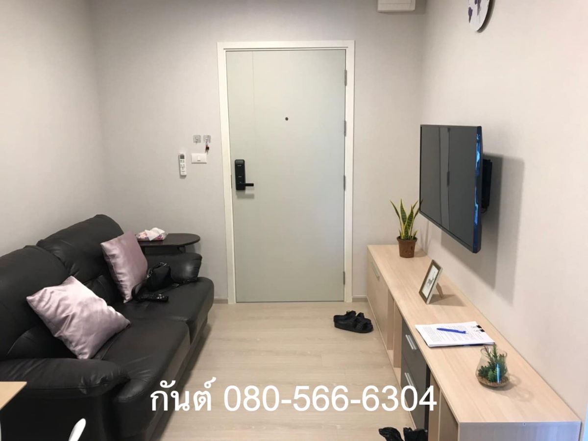 รูป เจ้าของปล่อยเอง (ไม่รับนายหน้า) Plum alive 2 ตึก B ชั้น 4 วิวนอก แอร์ 2 ตัว ทีวี 2 เครื่อง+เฟอร์ เครื่องใช้ไฟฟ้าครบ คีย์การ์ด 2 ใบ พร้อมอยู่เดือน ม.ค.  - รูปที่ 2/14