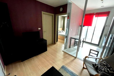 Condos for rent : The base Rama IX. 1bed 30q.m. Line id: @pfagent