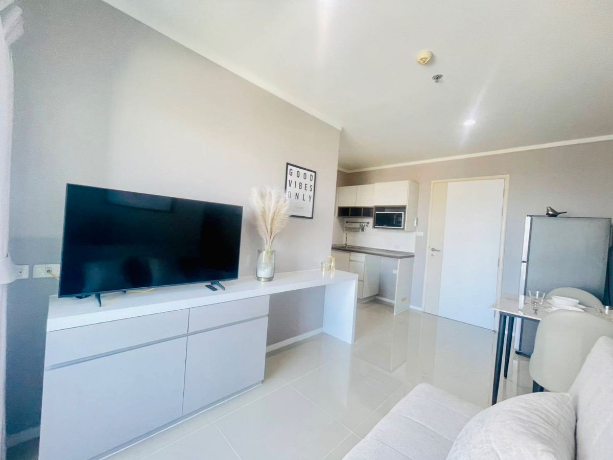 รูป เห็นวิวทะเลปลายๆ 🌕 🌕 🌕 ลุมพินี พาร์คบีช จอมเทียน ชั้น17 1ห้องนอน  30ตรม อาคารB🌕 🌕 🌕วิวถนน - รูปที่ 12/23