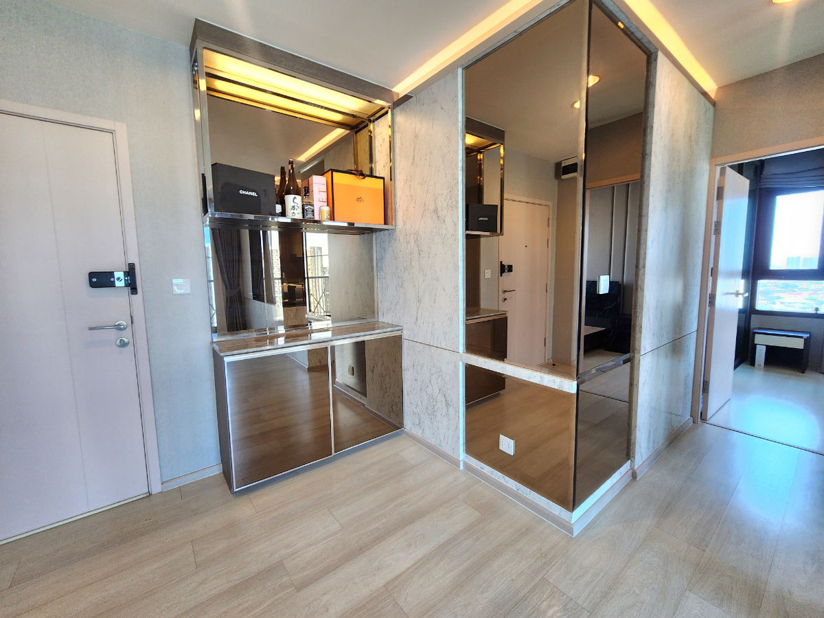 รูป **ห้องว่างครับผม ห้องแต่งสุดหรู แบบ 2 Bed**ให้เช่า **คอนโด ไลฟ์ ปิ่นเกล้า 2ห้องนอน 2ห้องน้ำ ชั้น17 ห้องมุม ทิศเหนือ ไม่ร้อนทั้งปี!! - รูปที่ 4/89