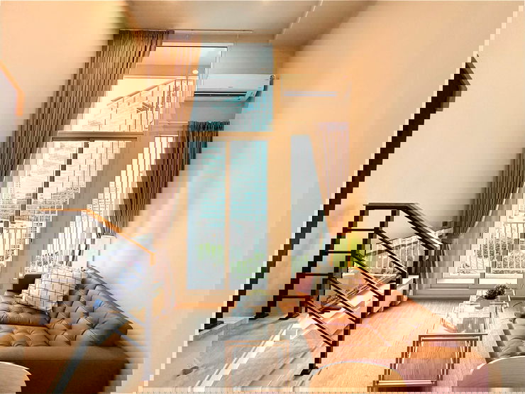 รูป ปล่อยเช่า Culture Chula Condoใหม่ Duplex Room - รูปที่ 1/10