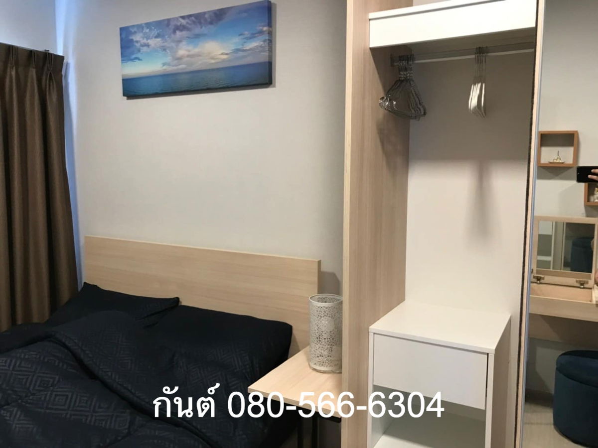 รูป เจ้าของปล่อยเอง (ไม่รับนายหน้า) Plum alive 2 ตึก B ชั้น 4 วิวนอก แอร์ 2 ตัว ทีวี 2 เครื่อง+เฟอร์ เครื่องใช้ไฟฟ้าครบ คีย์การ์ด 2 ใบ พร้อมอยู่เดือน ม.ค.  - รูปที่ 8/14