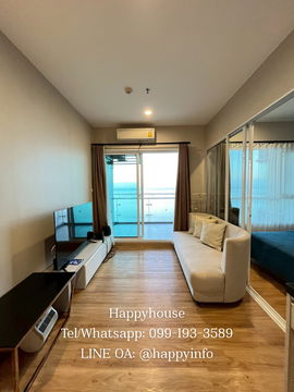 17th floor, sea view, quiet, fully furnished/electrical appliances, only 12,000 baht/month!!!