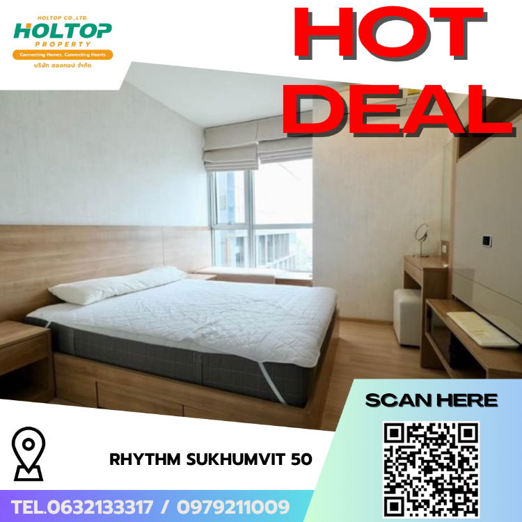 รูป #R8450 🎉 251268  ให้เช่าคอนโด Rhythm Sukhumvit 50  - รูปที่ 1/12