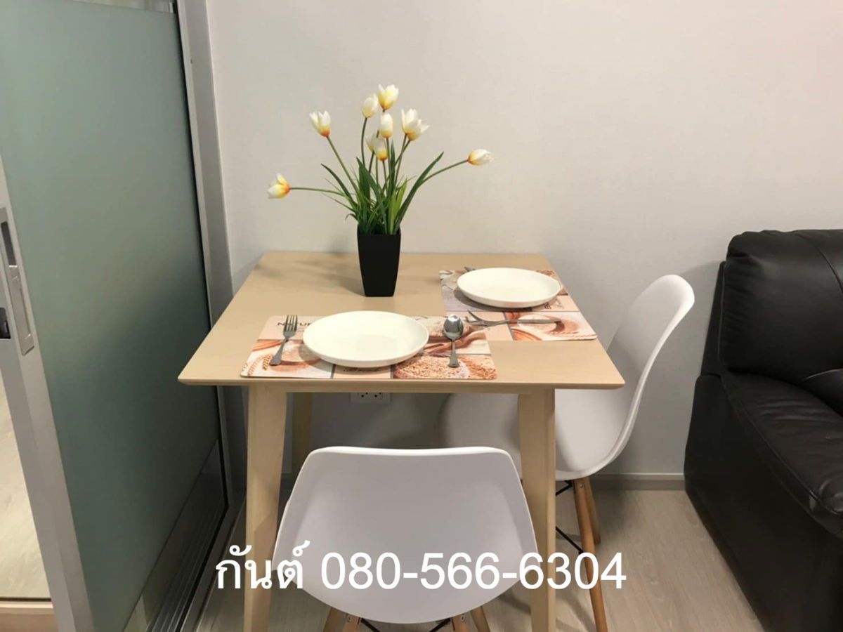 รูป เจ้าของปล่อยเอง (ไม่รับนายหน้า) Plum alive 2 ตึก B ชั้น 4 วิวนอก แอร์ 2 ตัว ทีวี 2 เครื่อง+เฟอร์ เครื่องใช้ไฟฟ้าครบ คีย์การ์ด 2 ใบ พร้อมอยู่เดือน ม.ค.  - รูปที่ 5/14