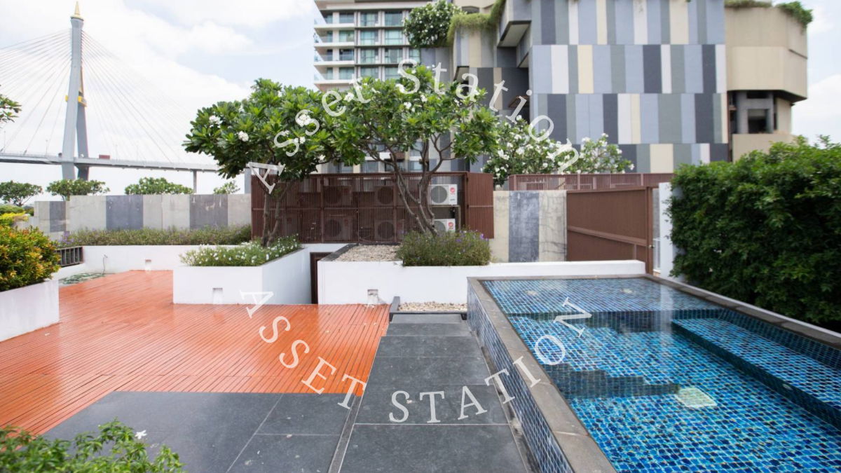 รูป 💎ห้อง Duplex ใหญ่ ควบ 3 ชั้น ที่ The Pano Rama 3 ห้องกว้างวิวเจ้าพระยา เดินทางสะดวก 📣 - รูปที่ 7/9