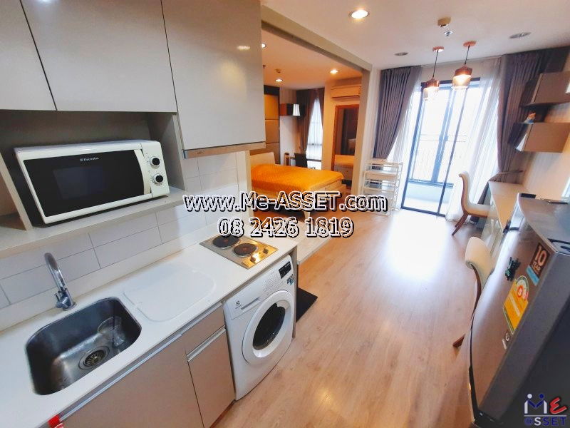 รูป ให้เช่าคอนโดใกล้รถไฟฟ้า โซนราชเทวี สยาม เชื่อมปทุมวัน ราชปรารถ ใกล้บีทีเอสราชเทวี จุฬาลงกรณ์ เซ็นทรัลเวิลด์ สยามพารากอน : ไอดีโอคิวราชเทวี: 35 ตร.เมตร - รูปที่ 2/15