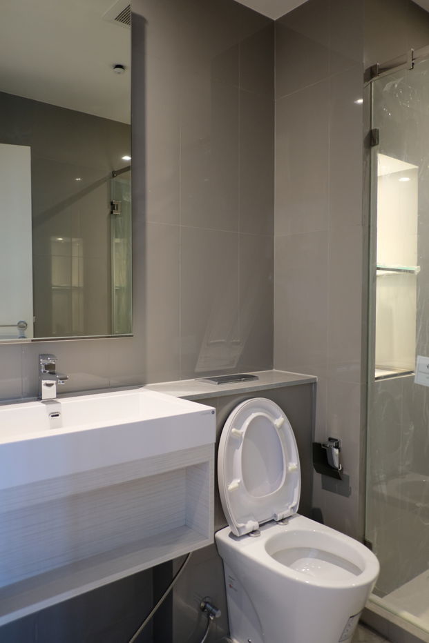 รูป ✅ ✅ Whizdom Station Ratchada - Thapra , 1 ห้องนอน พร้อมเข้าอยู่ ติดต่อไลน์ @bktasset โทร 095-325-8928 - รูปที่ 4/5