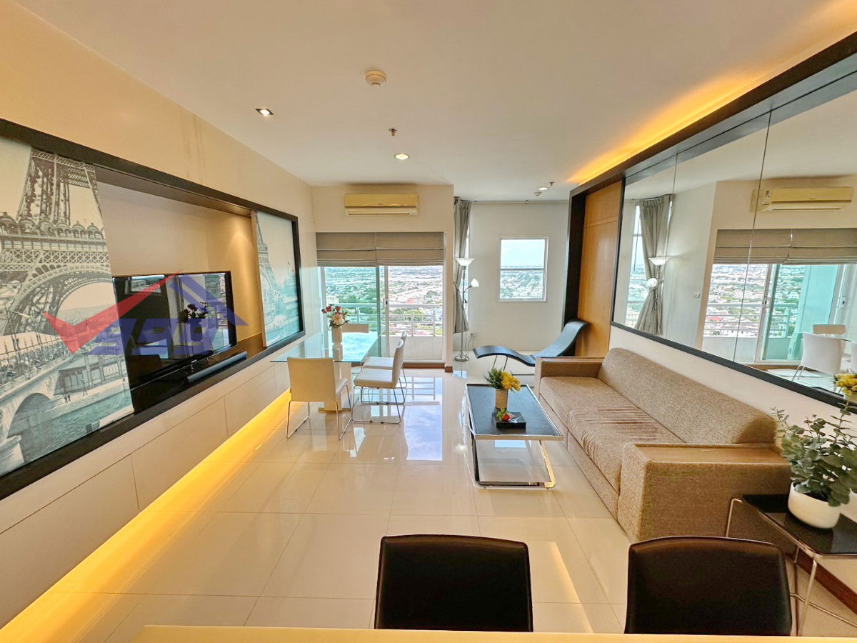 รูป เช่าคอนโด 1ห้องนอน 68 ตร.ม. ชั้นสูง วิวเมืองสวย ใกล้ brighton college bangkok - รูปที่ 4/22