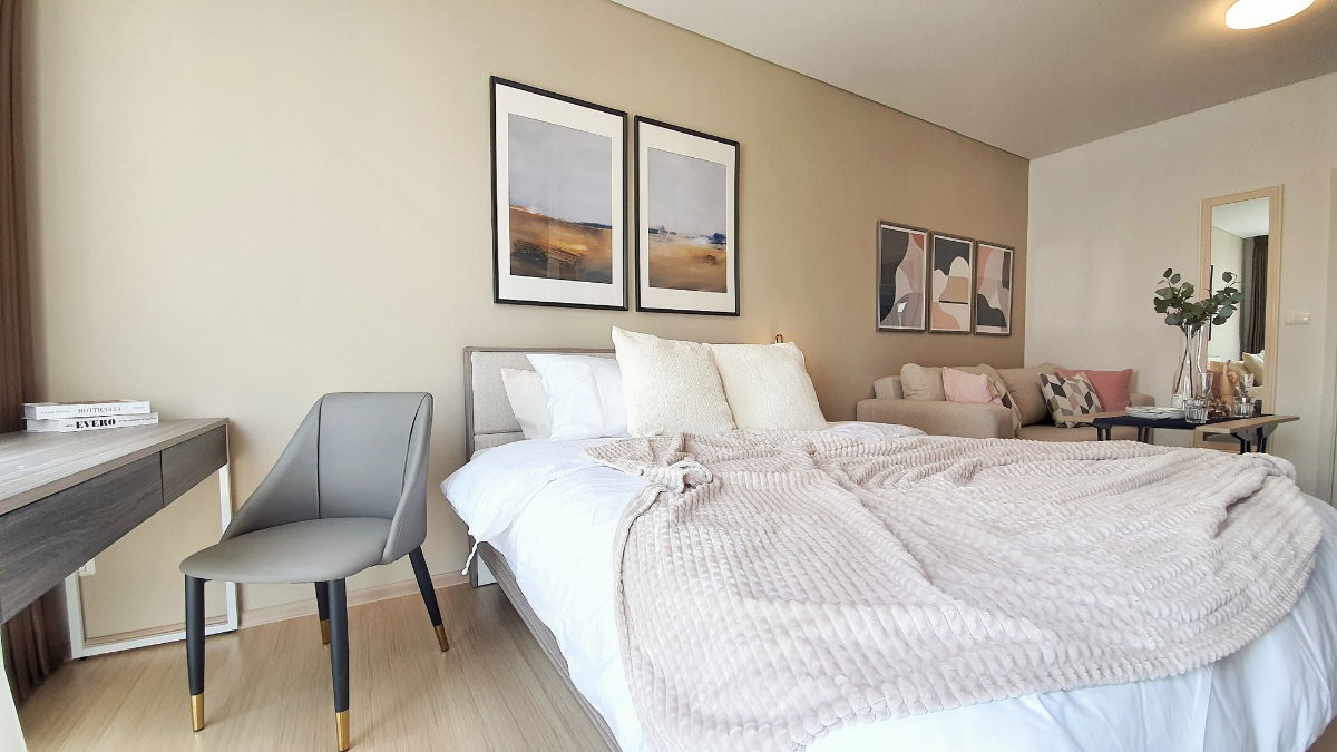 รูป ให้เช่าUnio Sukhumvit72 - Studio 28ตรม. ชั้น8 - Line:@hac55 - รูปที่ 2/12