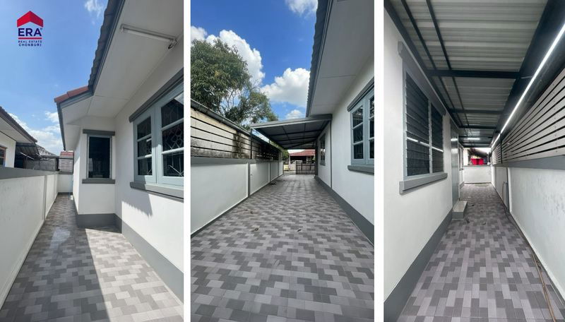 รูป ขายบ้านเดี่ยว 1 ชั้น พื้นที่เยอะ อยู่สบาย หมู่บ้านสุขเจริญ 2 ศรีราชา - รูปที่ 4/11