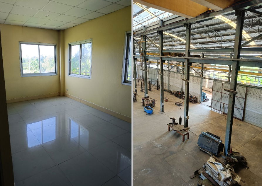 picture Warehouse for rent with Office 4 storeys and 4 crane location Klong 6 Thayaburi - 12/12