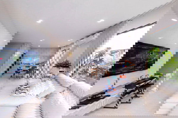 รูป [ให้เช่า] หมู่บ้าน บุราสิริ วัชรพล / 4 ห้องนอน 4 ห้องน้ำ / 60 ตรว. 190 ตรม. **70,000** บ้านเดี่ยวตกแต่งสวยพร้อมเฟอร์นิเจอร์ครบชุด ใกล้ทางด่วนฉลองรัช - รูปที่ 2/10