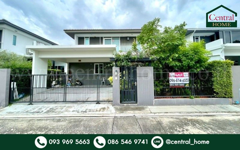 รูป บ้านเดี่ยว มัณฑนา ศรีนครินทร์ - บางนา ถูกที่สุดในโครงการ - รูปที่ 1/18