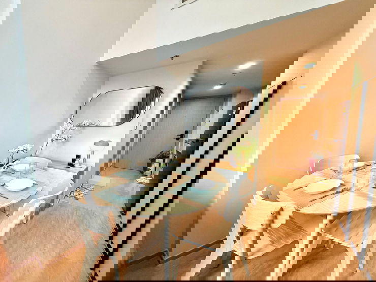 รูป ปล่อยเช่า Culture Chula Condoใหม่ Duplex Room - รูปที่ 5/10