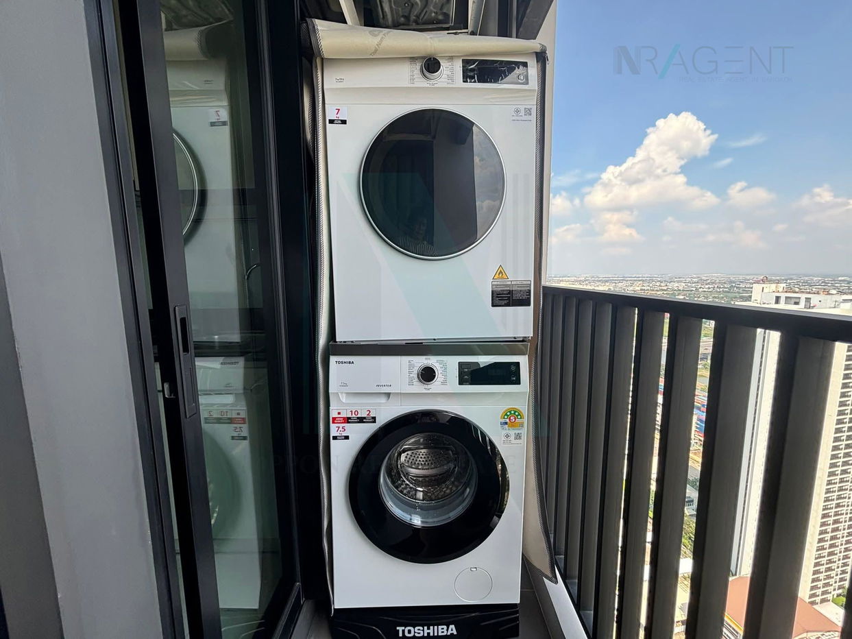 รูป ให้เช่าคอนโด นิช โมโน เมกะ สเปซ บางนา อาคาร 1 ชั้น 40 1 ห้องนอน ขนาด 31 ตรม ใกล้ รพ.ปิยมินทร์ - รูปที่ 7/8