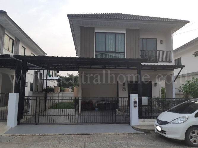 รูป บ้านแฝด โมดิ วิลล่า บางบัวทอง บ้านสวย พร้อมอยู่ - รูปที่ 2/16