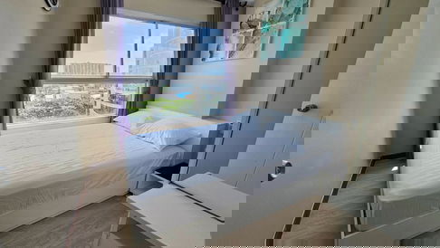 G 4754🚨 中国客户，请加微信。(在联系方式的旁边)For rent THE TRUST CONDO NGAMWONGWAN 🅻🅸🅽🅴❤️💜@condopremium💜❤️Ready to move in ⬛🟨 📞 065 695 3645🟨⬛