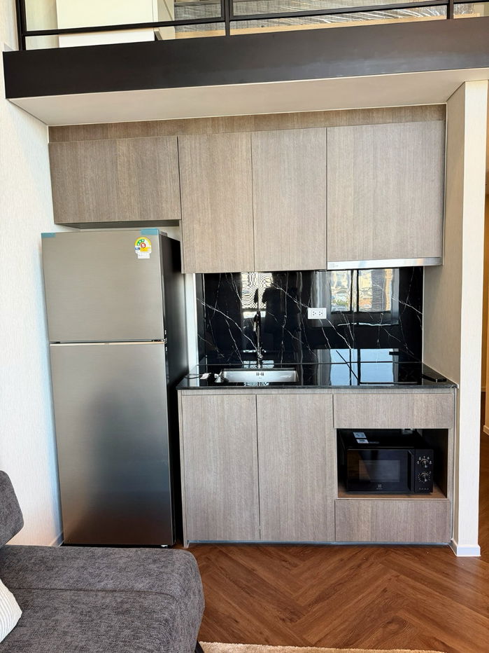 รูป ให้เช่าคอนโด Siamese Sukhumvit 48 ไซมิส สุขุมวิท 48 ใกล้ BTSอ่อนนุช Duplex  45 Sqm มีอ่างอาบน้ำ เฟอร์ครบ - รูปที่ 3/9