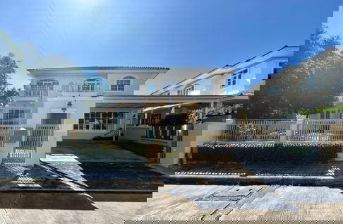 🧡 ให้เช่า บ้านเดี่ยว Golden nakara มอเตอร์เวย์ กรุงเทพกรีฑา อ่อนนุช ตกแต่งใหม่ 4 นอน สวนใหญ่