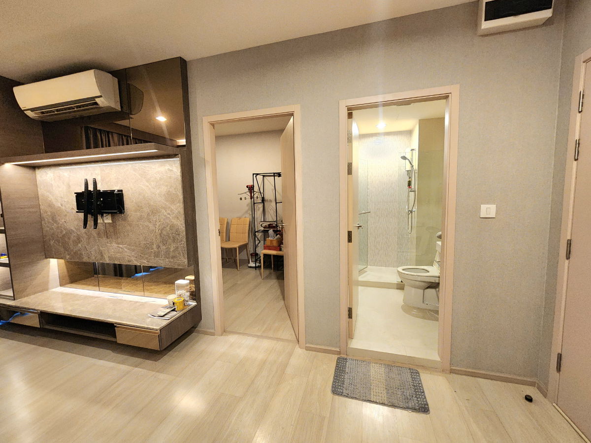 รูป **ห้องว่างครับผม ห้องแต่งสุดหรู แบบ 2 Bed**ให้เช่า **คอนโด ไลฟ์ ปิ่นเกล้า 2ห้องนอน 2ห้องน้ำ ชั้น17 ห้องมุม ทิศเหนือ ไม่ร้อนทั้งปี!! - รูปที่ 25/89