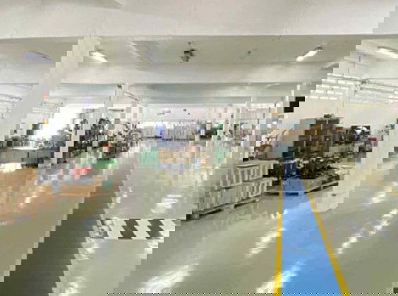 รูป ให้เช่าโรงงานพร้อมสำนักงาน บนที่ดิน 4 ไร่ อยู่ในนิคมอุตสาหกรรมนำไกร ลาดกระบัง / พื้นที่สีม่วง / พื้นที่ใช้สอยรวม 4050 ตารางเมตร รถเทรลเลอร์ เข้าออกได้ - รูปที่ 7/13